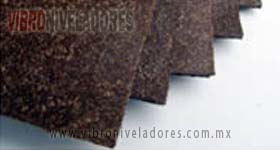 corcho nitrilo grano grueso VIBRONIVELADORES